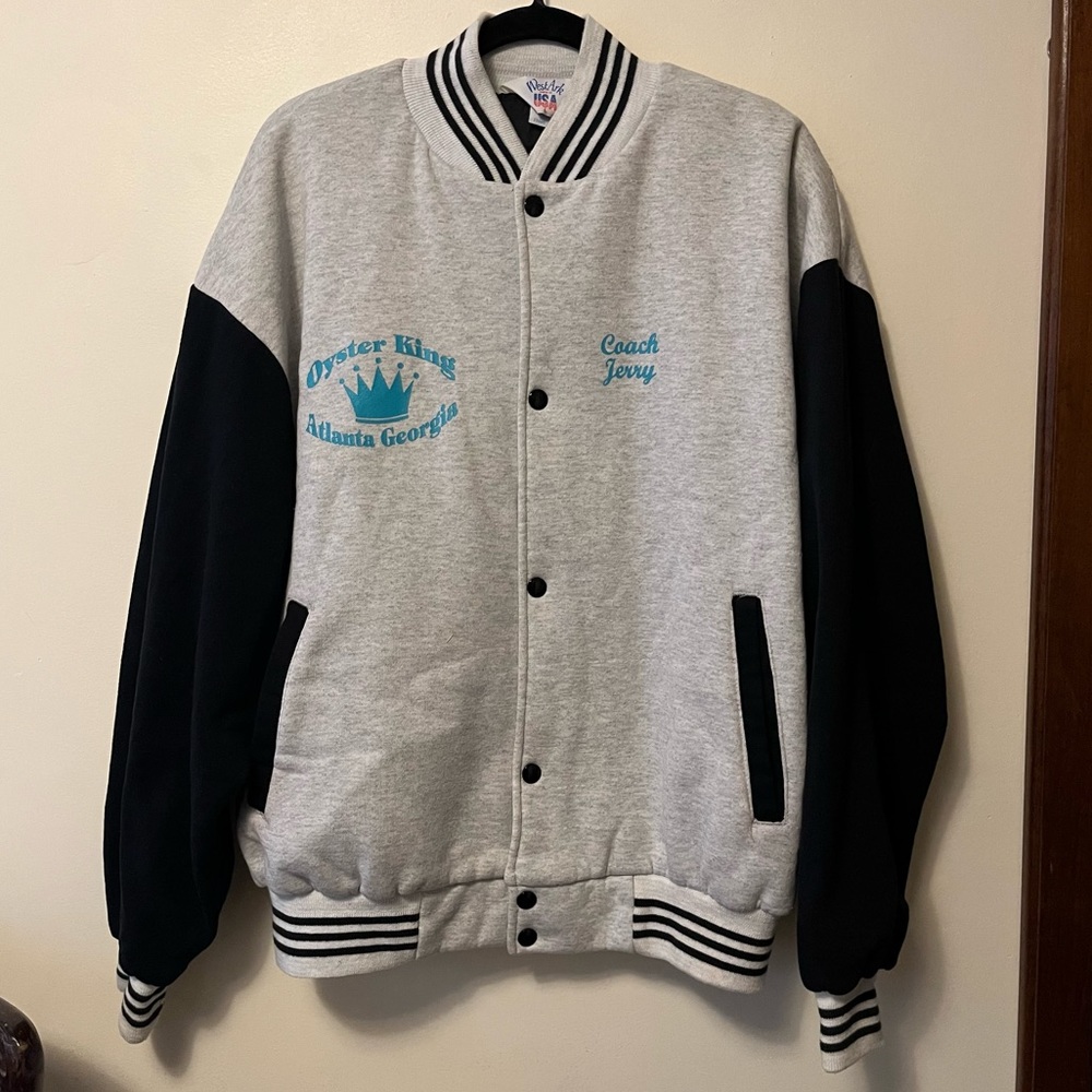 Vintage Varsity Jacket - baseball hurricanes